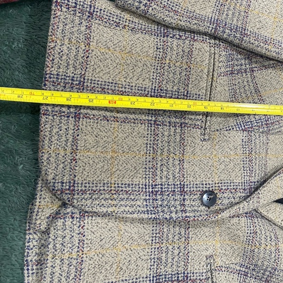 Ba-sh ba&sh bash Blazer Leto Suit Jacket Plaid Wool Tailored $665 - Picture 8 of 9